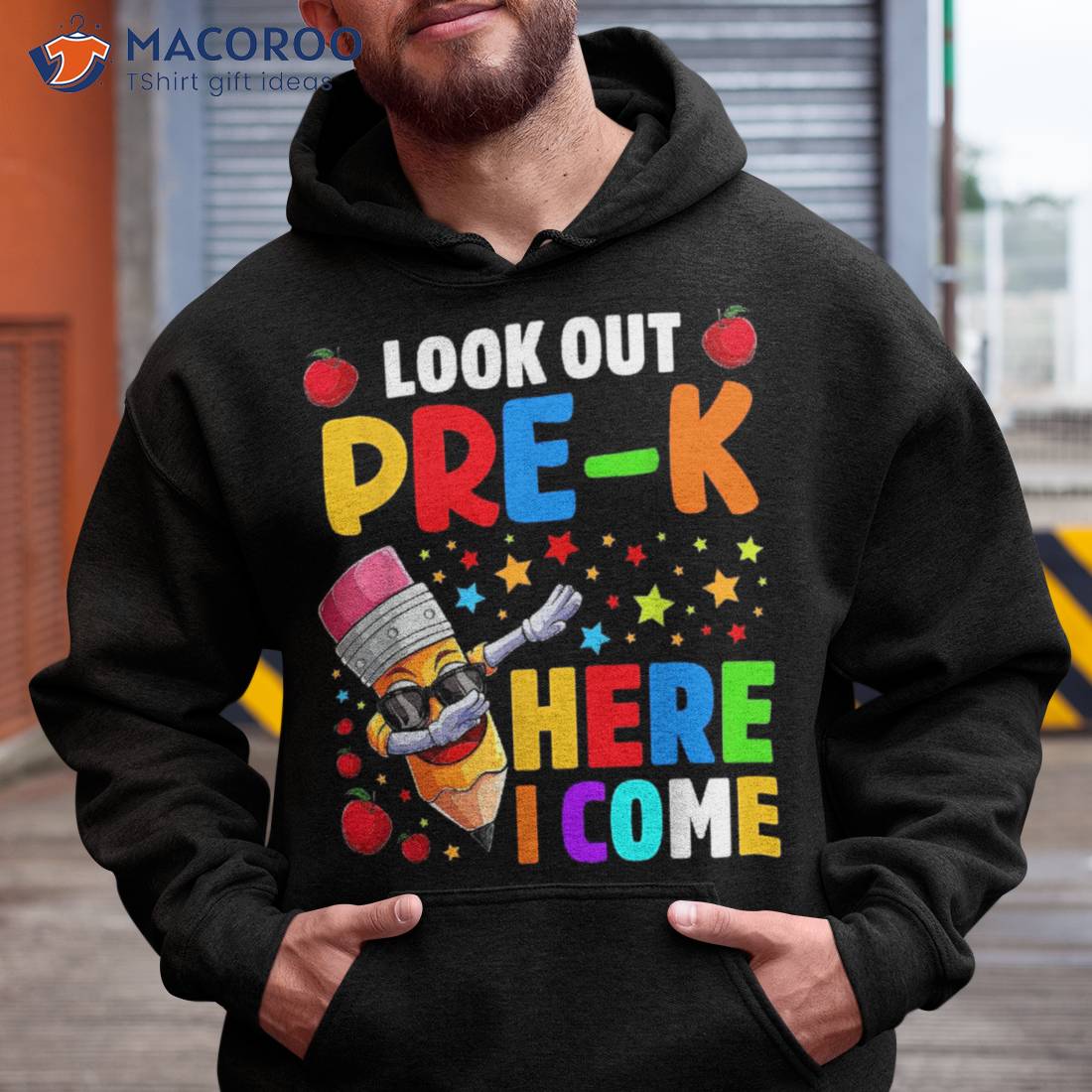 Look Out Pre-k Here I Come Back To School Shirt