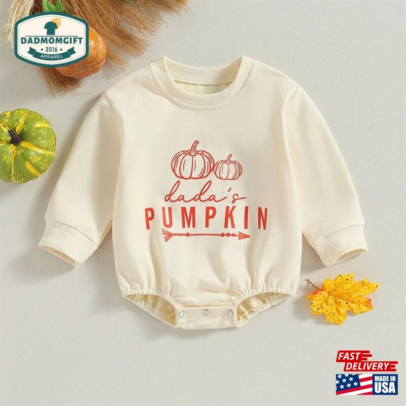 Mama’s Pumpkin Baby Romper Toddler Girl Boy Halloween Sweatshirts Classic Sweatshirt