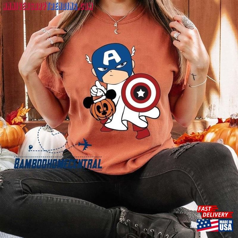 Marvel Ghost Halloween T-Shirt Shirt Party 2023 Tee Classic Hoodie