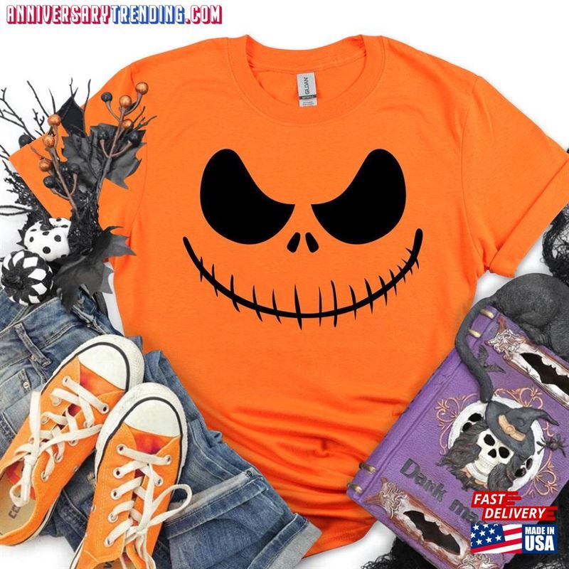 Matching Family Halloween Pumpkin Shirts Funny Face T-Shirt Tops Party Costume Sweatshirt