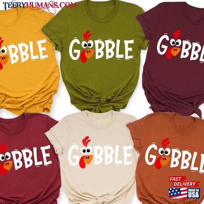 Matching Thanksgiving Shirts Family Group T-Shirt Women Kids Toddler Fall Shirt Classic Sweatshirt