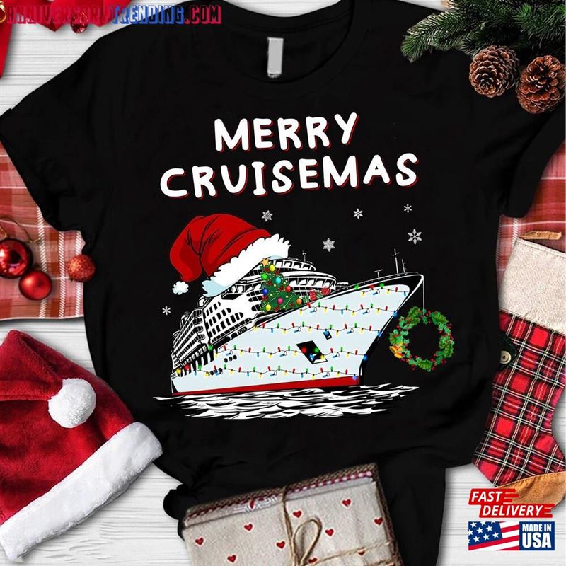 Merry Cruisemas Shirt Funny Xmas Cruising Lover Classic Sweatshirt