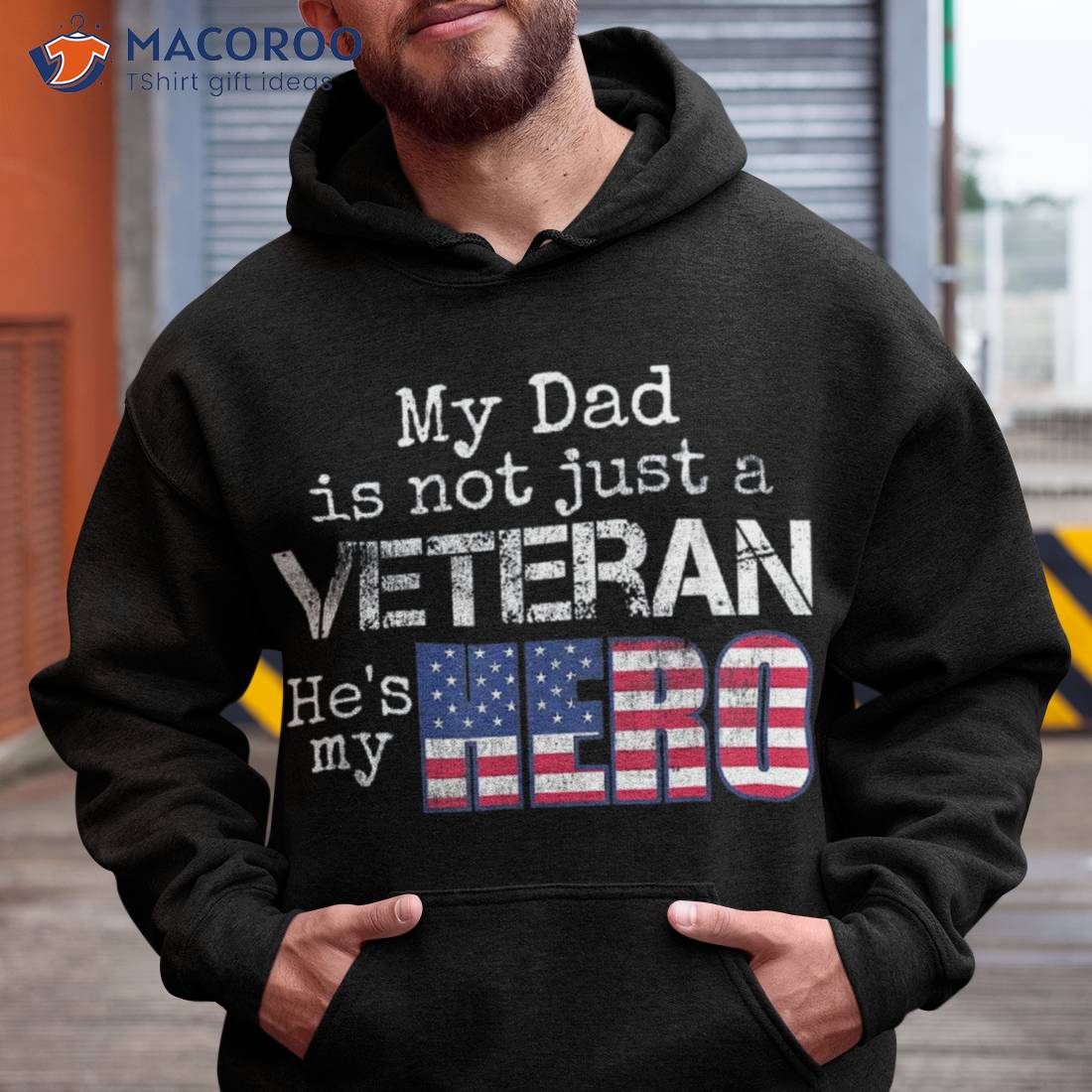 Military Family Veteran Support My Dad Us Hero Shirt