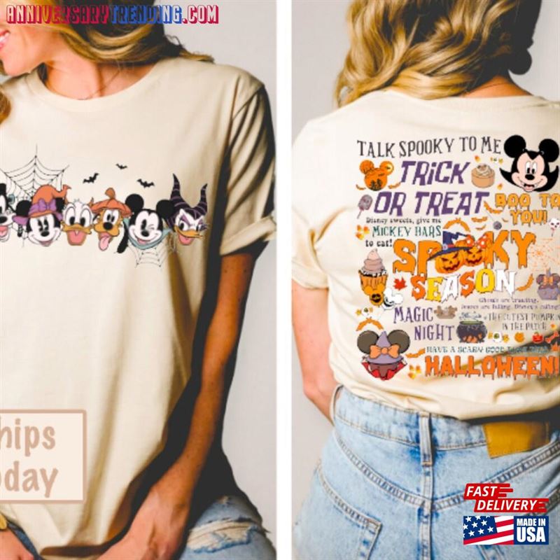 Mouse Halloween Party Shirt Most Magical Place Fall T-Shirt Hoodie