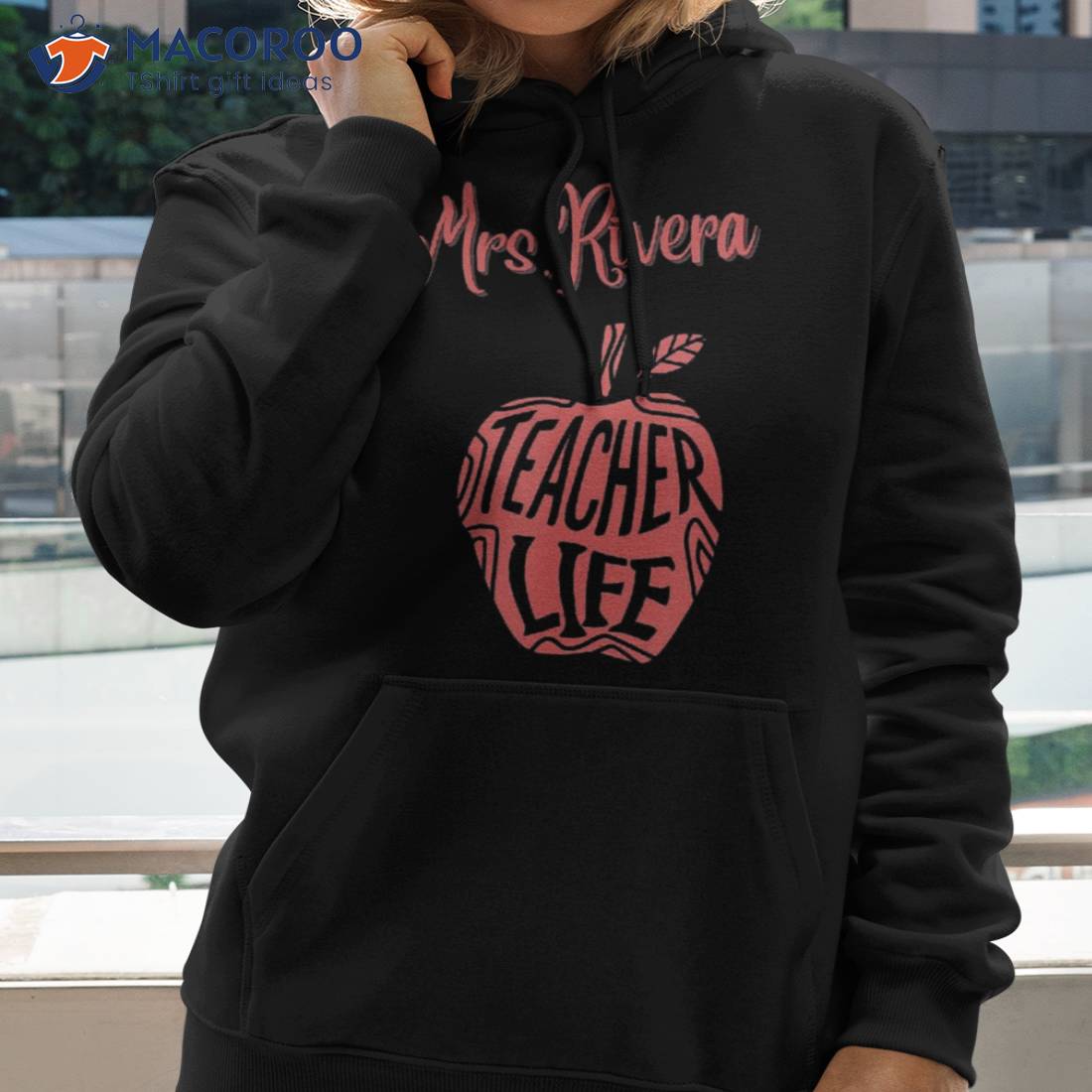 Mrs. Rivera Cute School Teacher Apple Proud Best Day Life Shirt