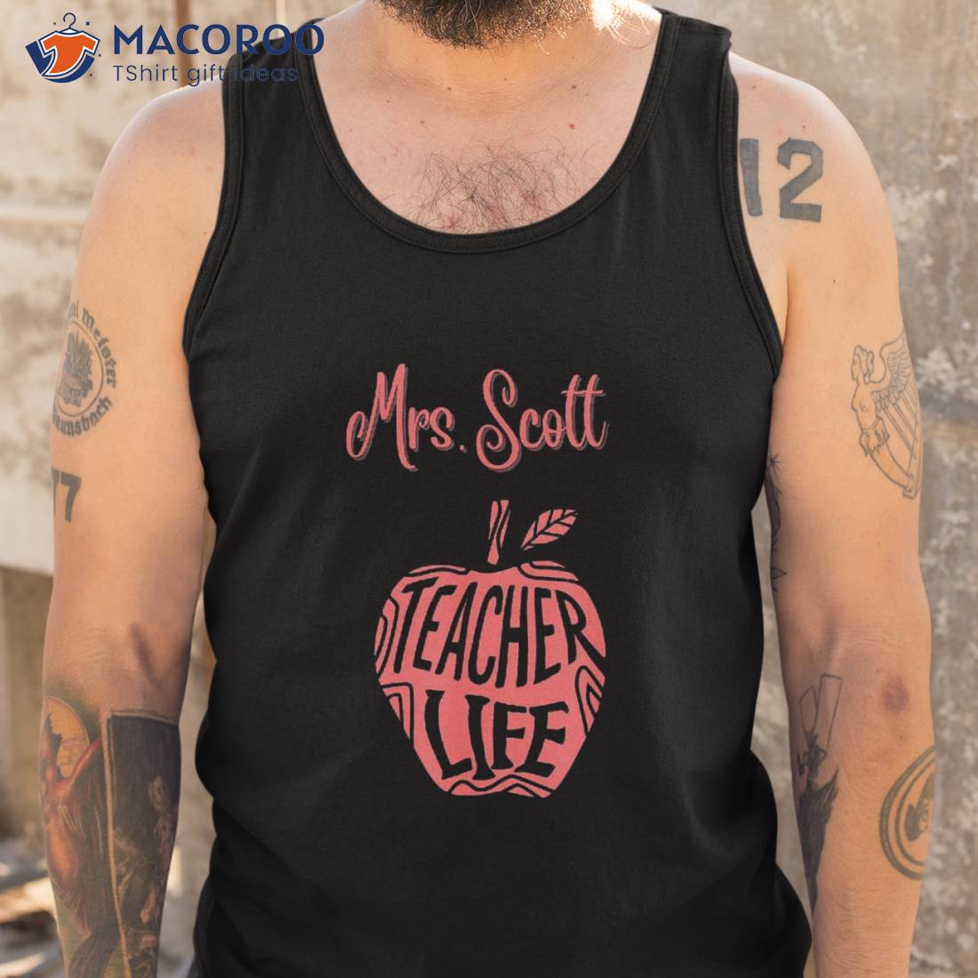 Mrs. Scott Cute School Teacher Apple Proud Best Day Life Shirt Mrs. Scott Cute School Teacher Apple Proud Best Day Life Shirt