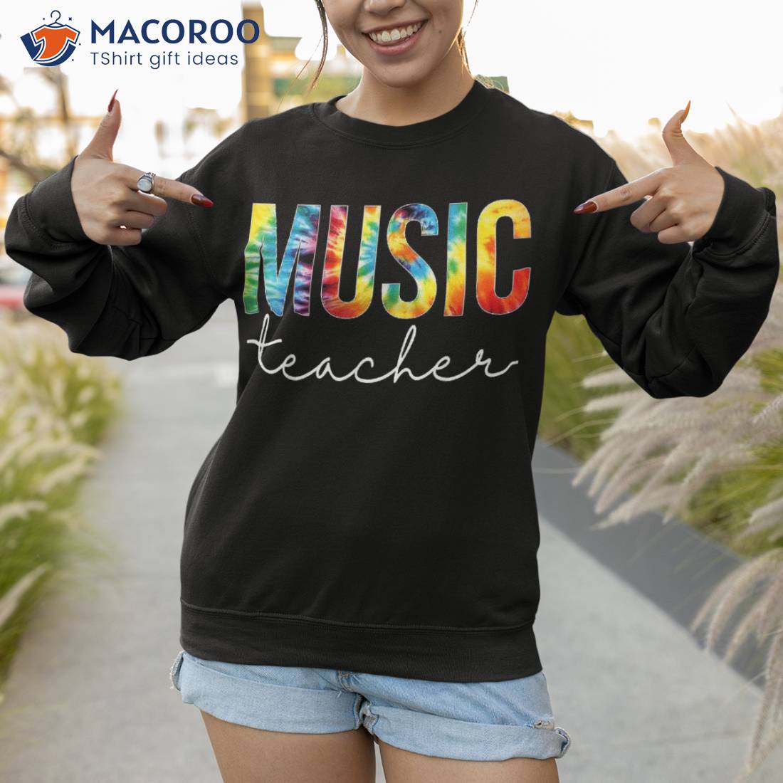 Music Teacher Tie Dye Appreciation Day Hello Back To School Shirt Music Teacher Tie Dye Appreciation Day Hello Back To School Shirt