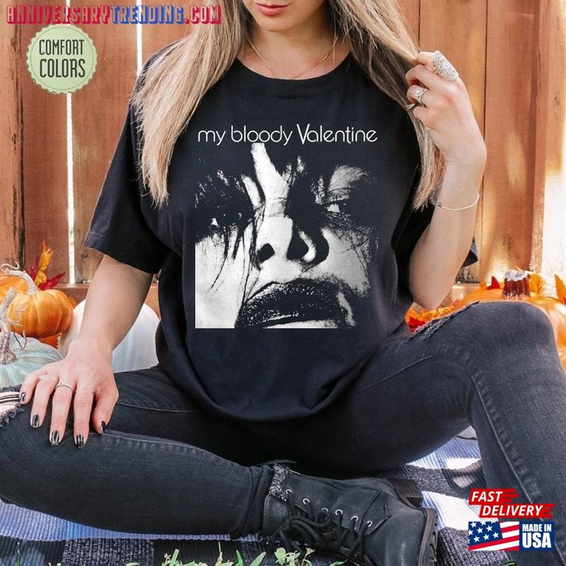 My Bloody Valentine Feed Me With Your Kiss T-Shirt Comfort Color Shirt Gift For Fan Men Women Sweatshirt