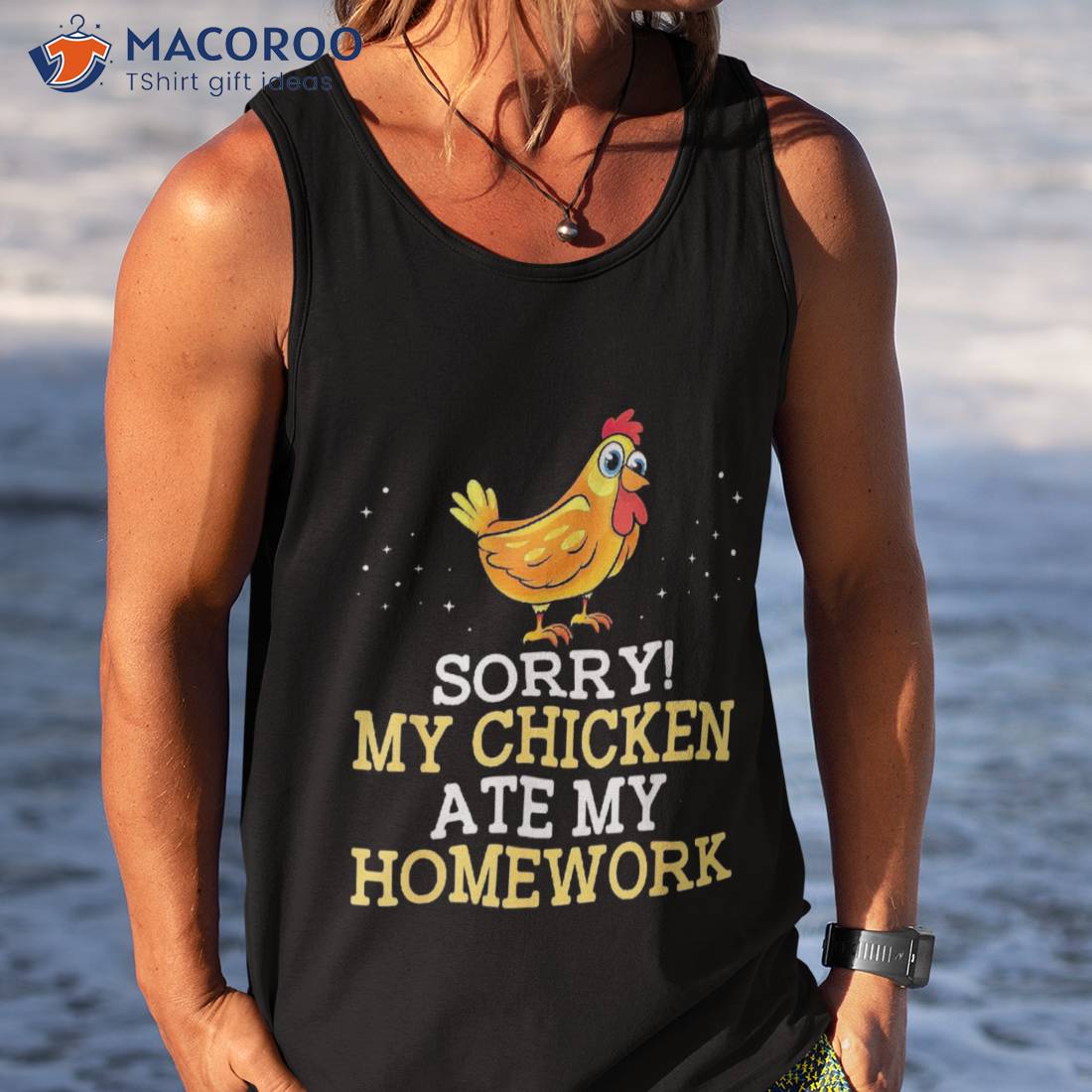 My Chicken Ate Homework Hen Funny Back To School Kid Shirt My Chicken Ate Homework Hen Funny Back To School Kid Shirt