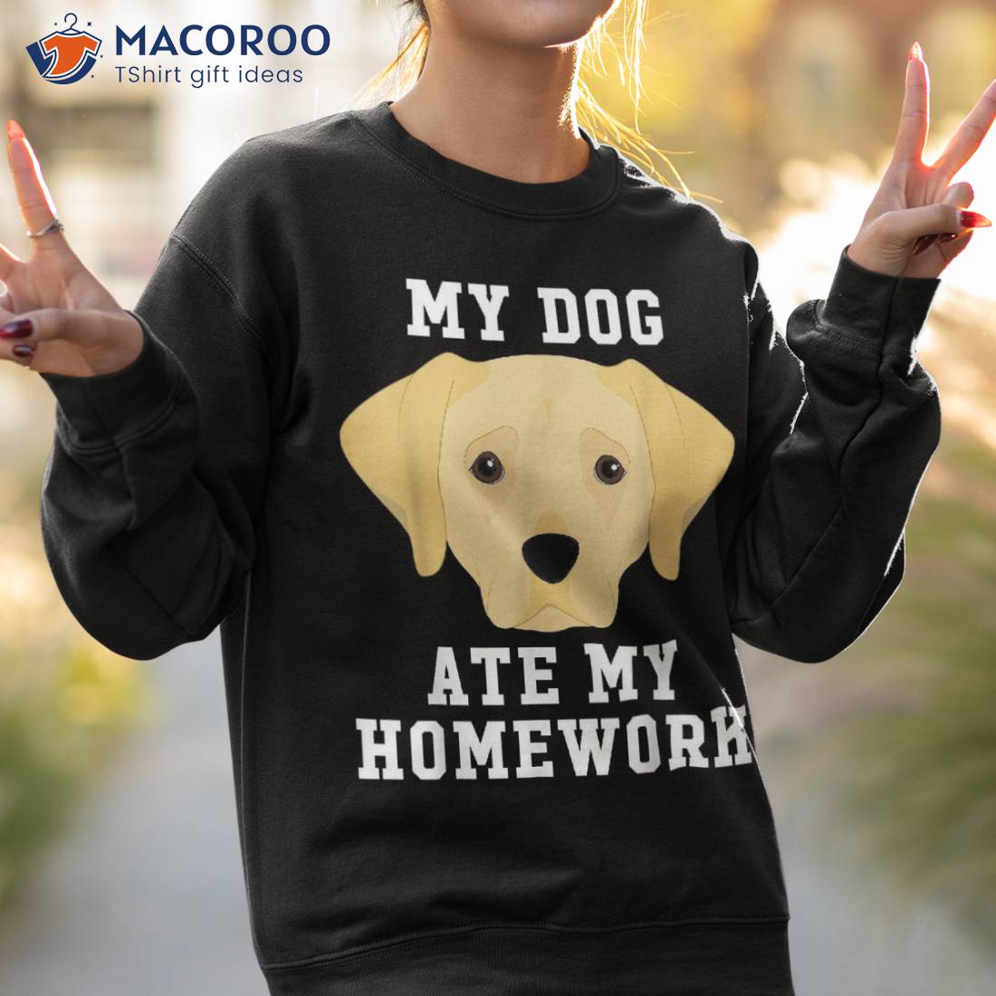 My Dog Ate Homework – Labrador Back To School Shirt My Dog Ate Homework – Labrador Back To School Shirt