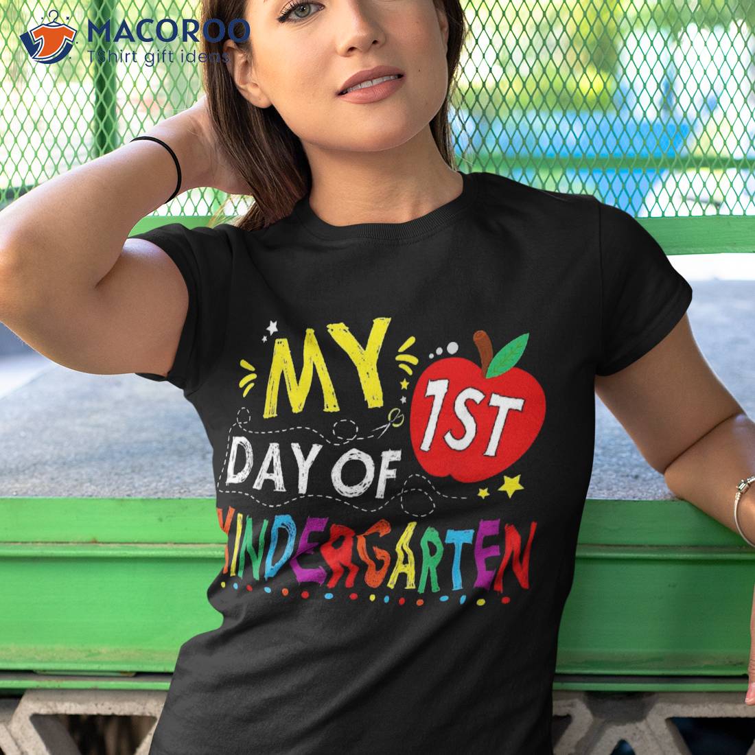 My First Day Of Kindergarten Back To School Teacher Student Shirt My First Day Of Kindergarten Back To School Teacher Student Shirt