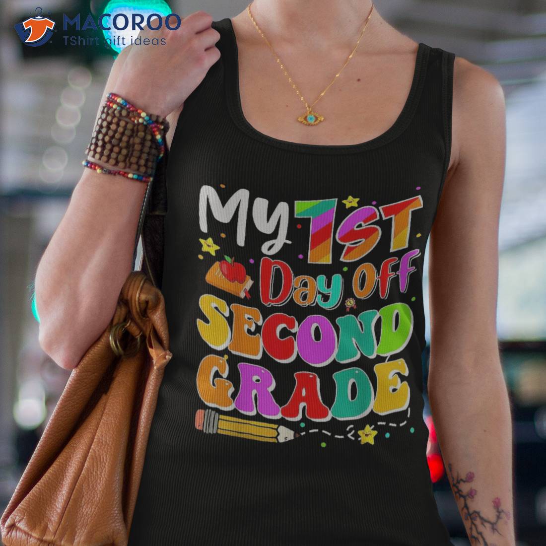 My First Day Of Second Grade Teacher Student Back To School Shirt My First Day Of Second Grade Teacher Student Back To School Shirt
