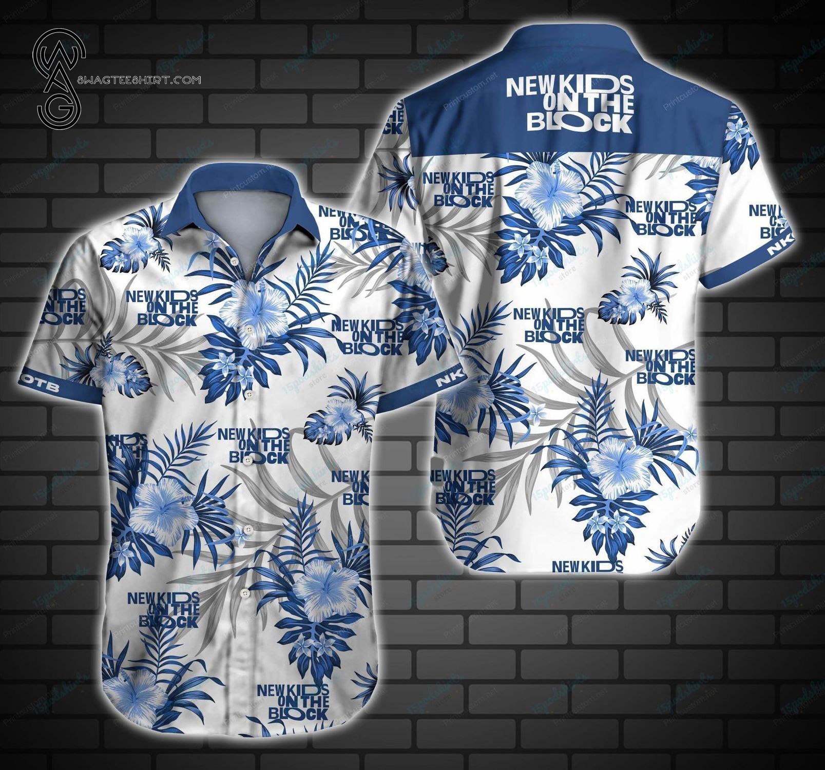 New Kids On The Block Band Hawaiian Shirt