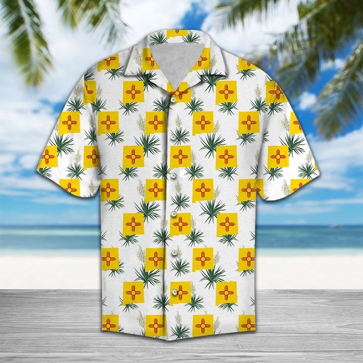 New Mexico Yucca Hawaiian Shirt Summer Button Up