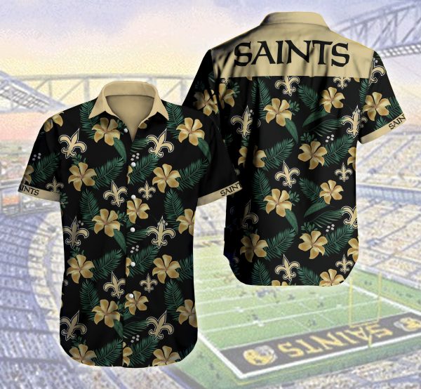 New Orleans Saints Hawaiian Shirt Summer Button Up