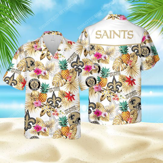 New Orleans Saints National Football League Tropical Hawaiian Shirt