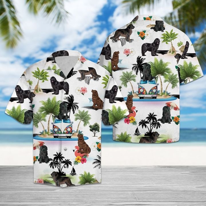 Newfoundland Vacation Hawaiian Shirt Summer Button Up