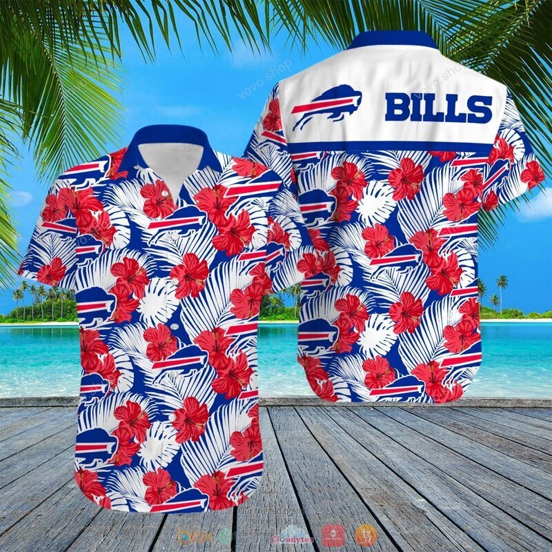 Nfl Buffalo Bills Hibiscus Hawaiian Shirt