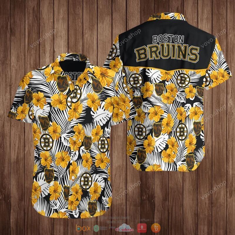 Nhl Boston Bruins Hawaiian Shirt