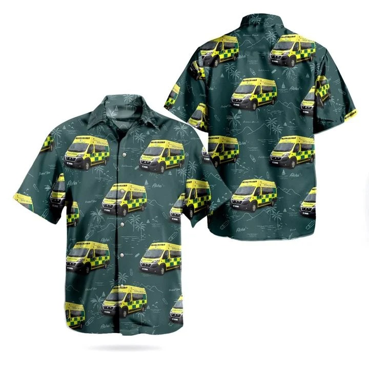 Nhs Ambulance Hawaiian Shirt