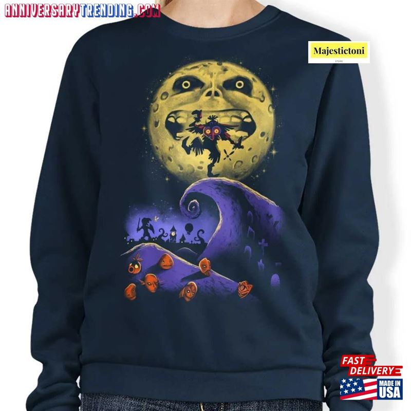 Nightmare Before Termina Shirt Halloween Sweatshirt Classic