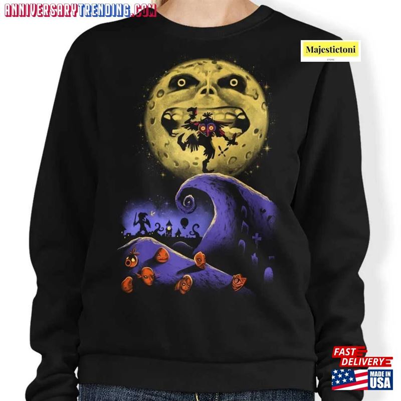 Nightmare Before Termina Shirt Halloween Sweatshirt Classic