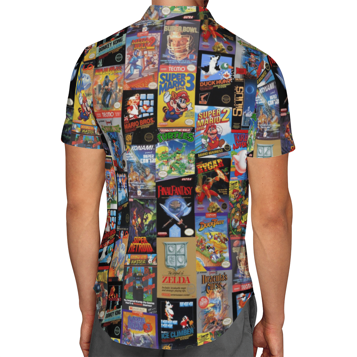 Nintendo Game Hawaiian Shirt