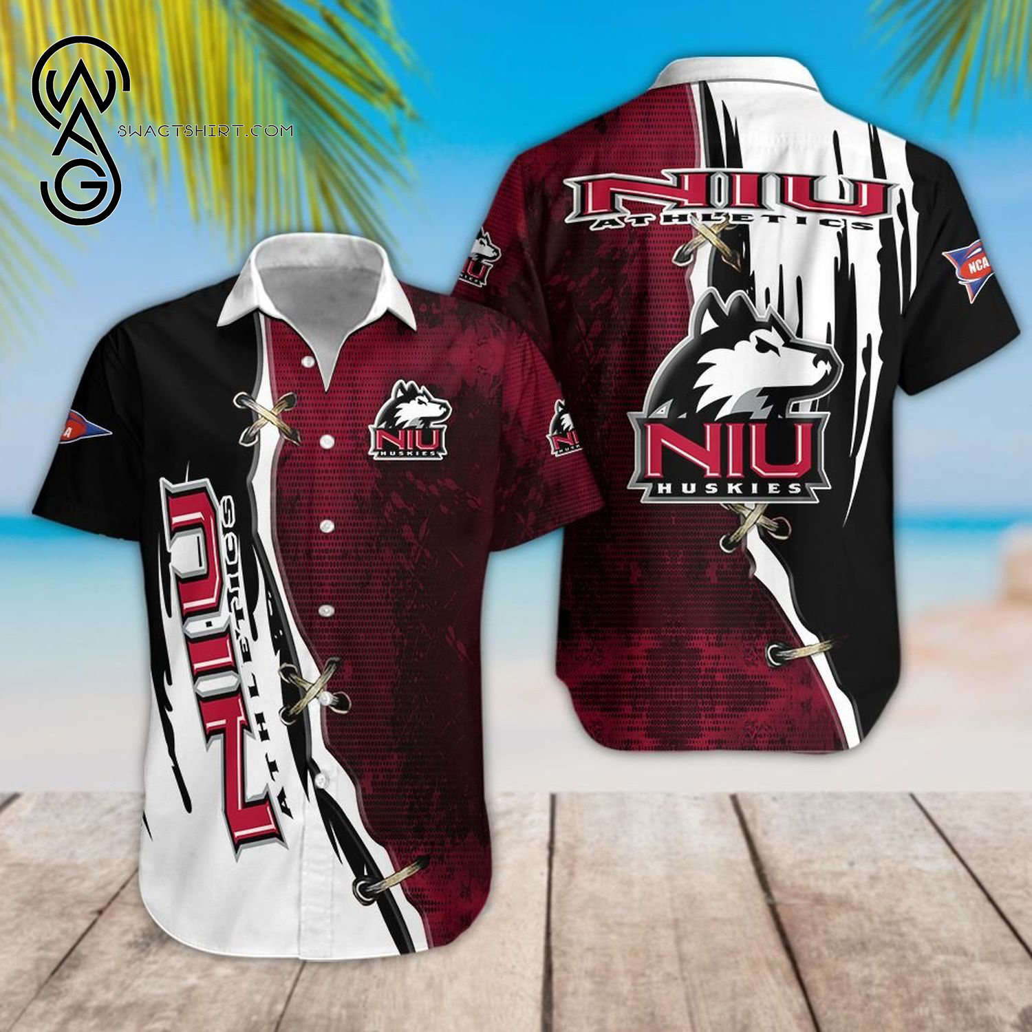 Northern Illinois Huskies Sport Team Hawaiian Shirt