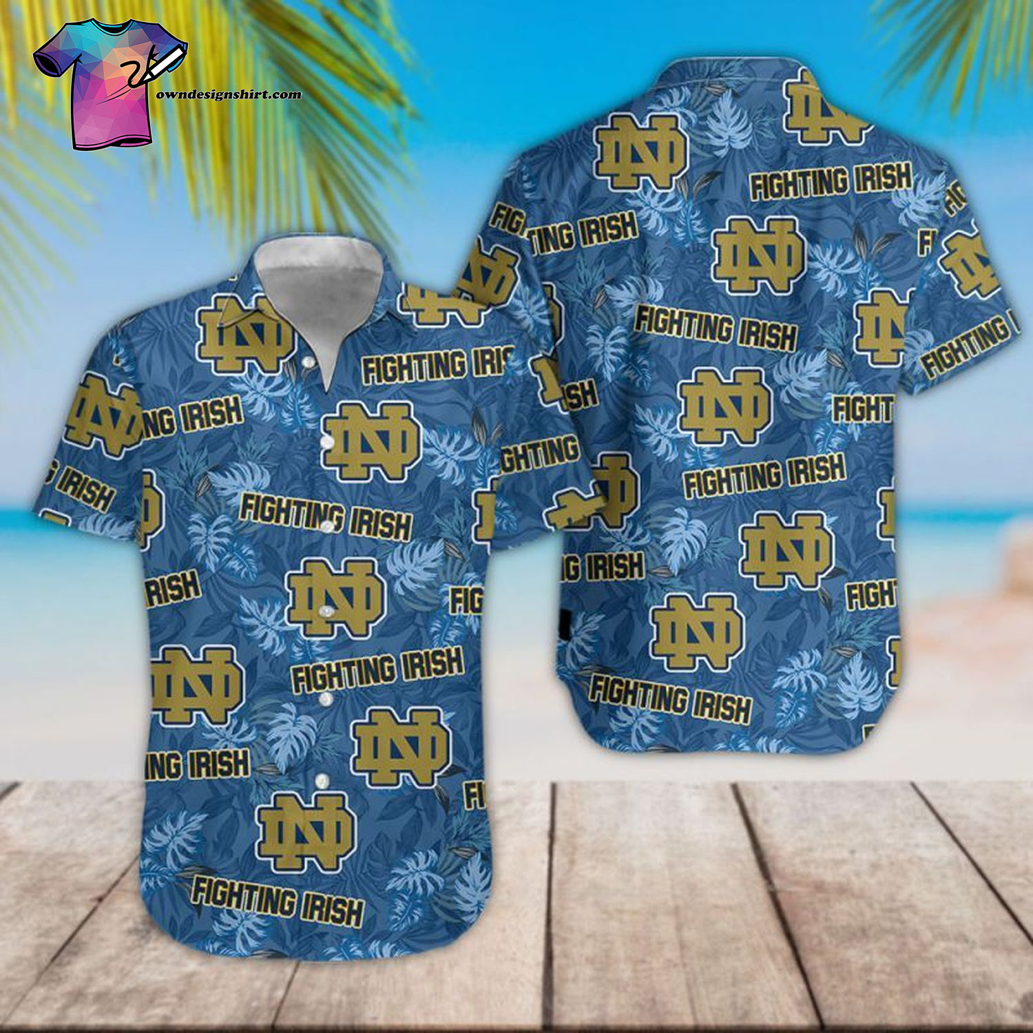 Notre Dame Fighting Irish Sport Team Hawaiian Shirt