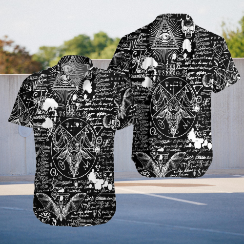 Occultism Satanic Goth Hawaiian Shirt