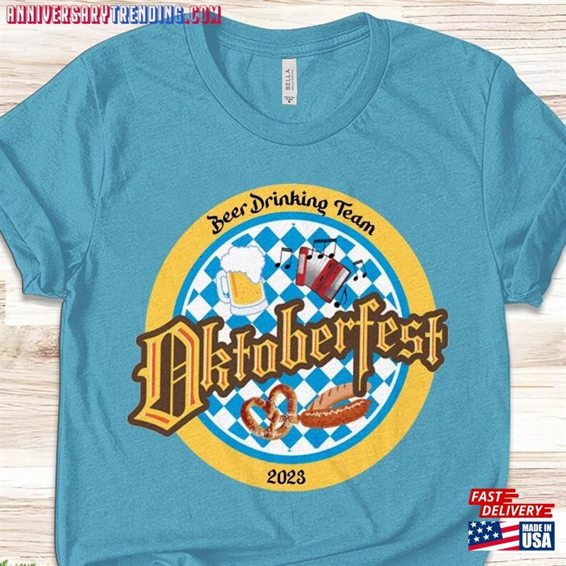 Octoberfest Shirt Oktoberfest 2023 Beer Drinking Team Squad Hoodie Classic