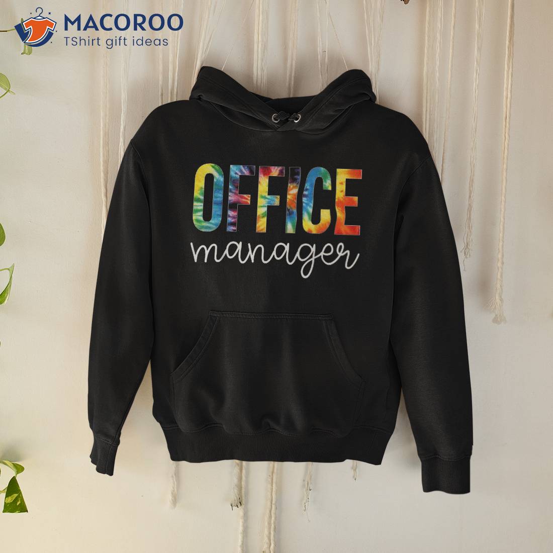 Office Manager Tie Dye Appreciation Day Hello Back To School Shirt