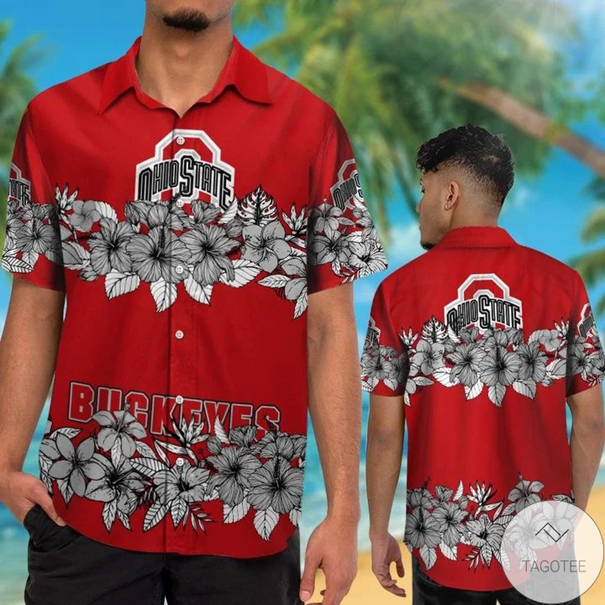 Ohio State Buckeyes Hawaiian Shirt