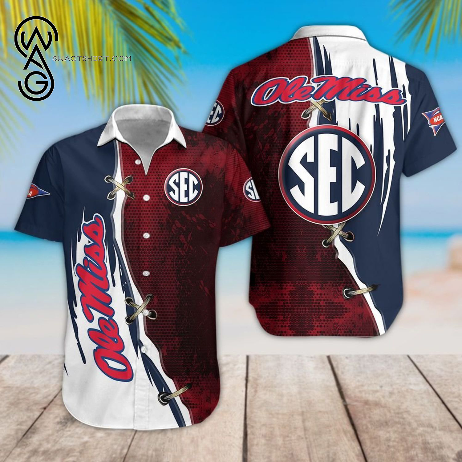 Ole Miss Rebels Sport Team Hawaiian Shirt