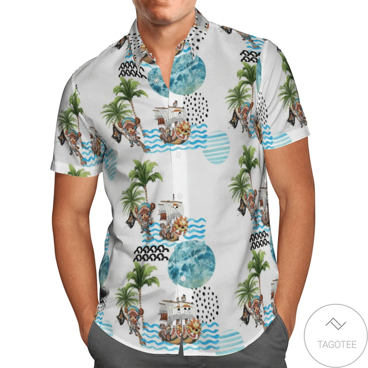 One Piece Tony Tony Chopper Hawaiian Shirt