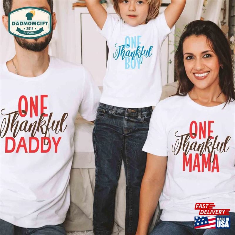 One Thankful Family Shirt Sister Sweatshirt Classic