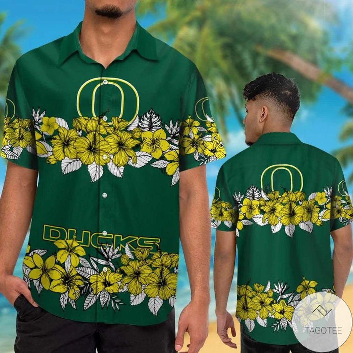 Oregon Ducks Hawaiian Shirt