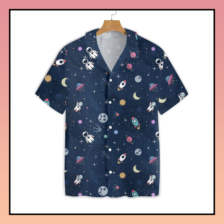 Outer Space Hawaiian Shirt