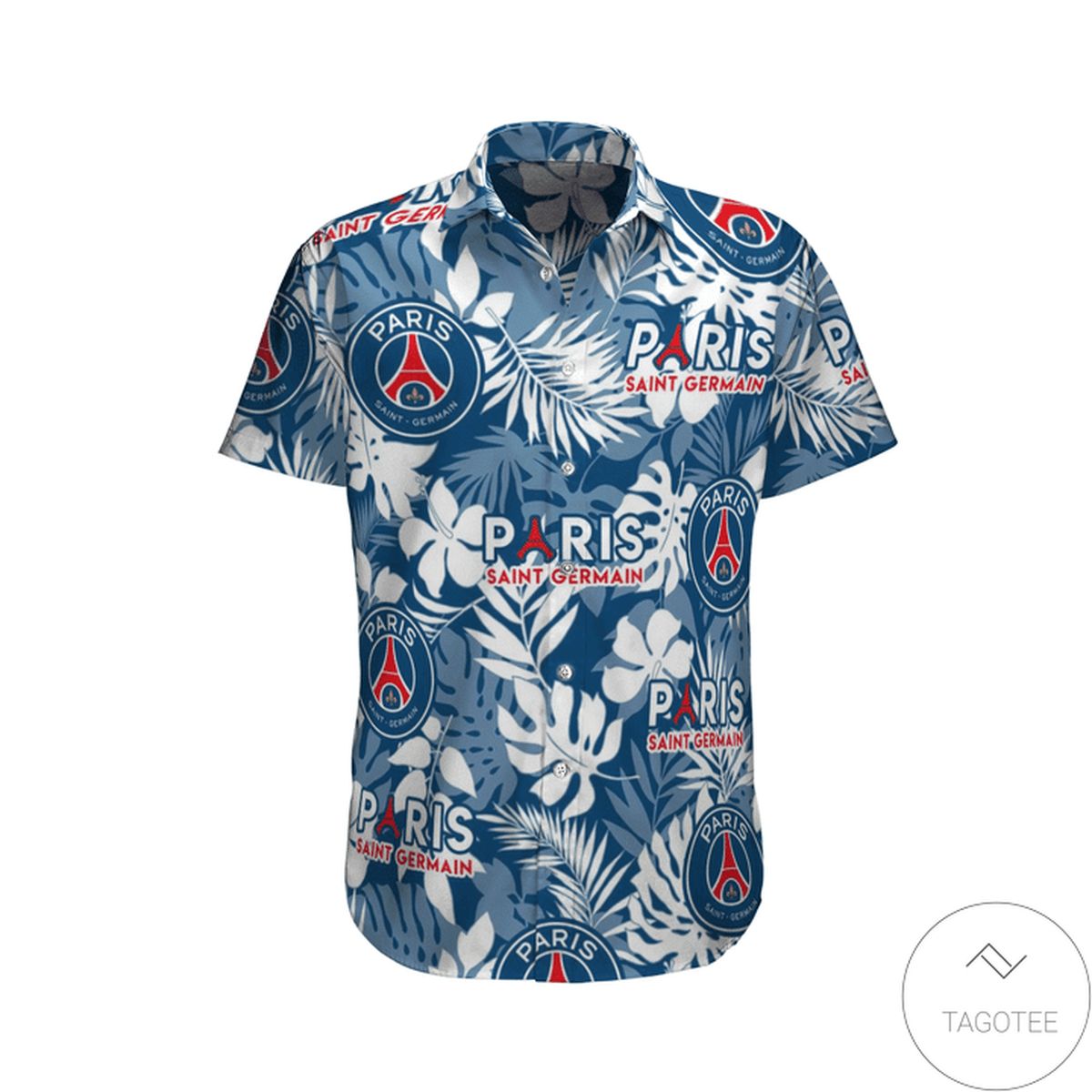 Paris Saint Germain Hawaiian Shirt