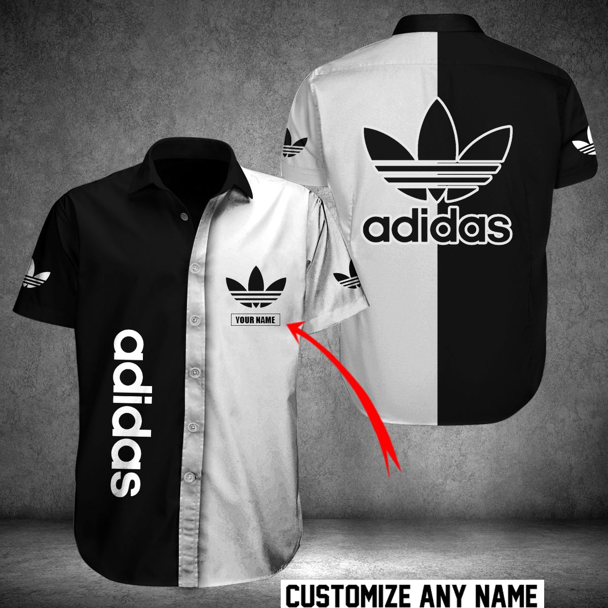 Personalized Adidas Hawaiian Shirt