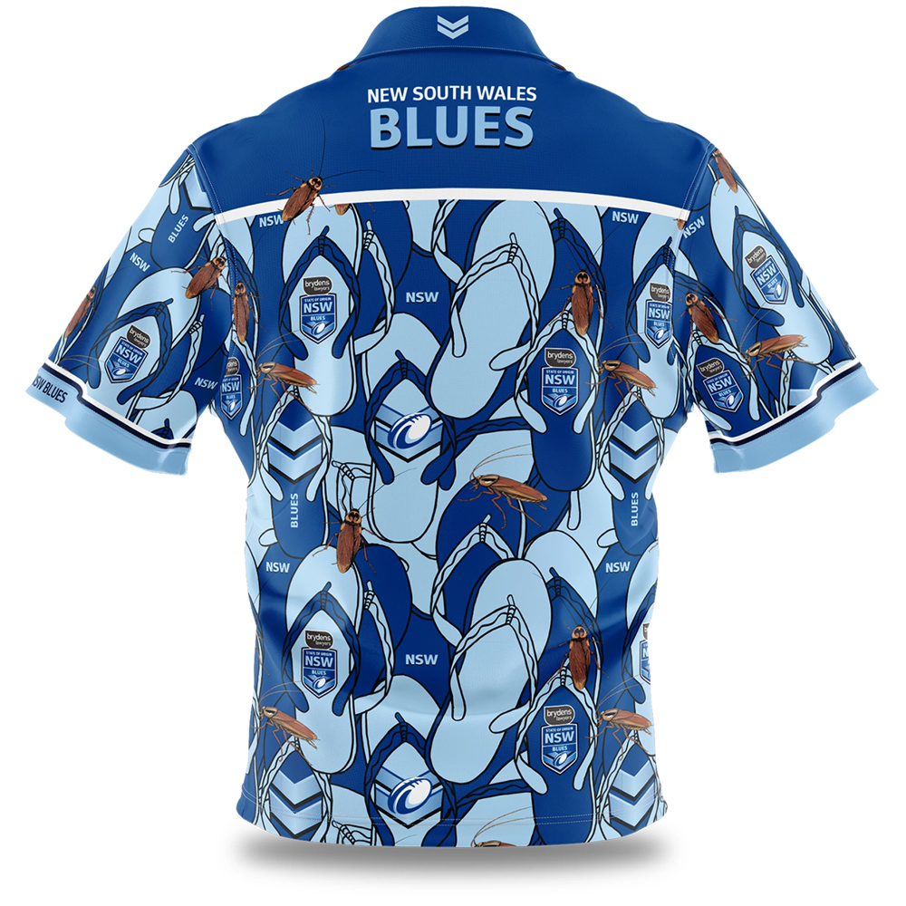 Personalized New South Wales Blue Hawaiian Shirt