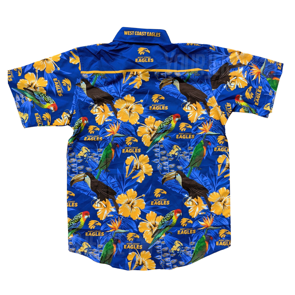 Personalized West Coast Eagles Afl Hawaiian Shirt