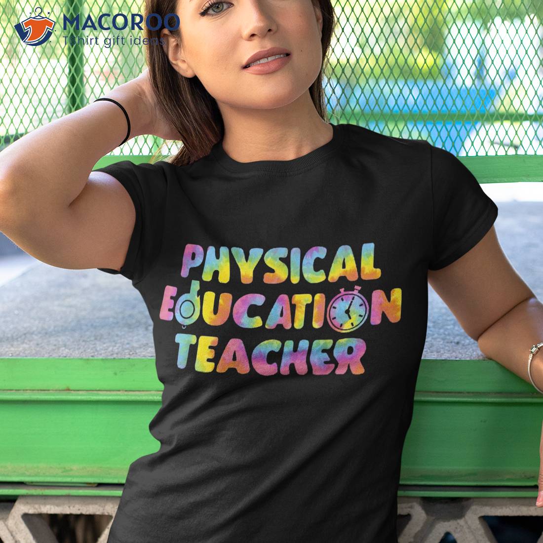 Physical Education Teacher Back To School Funny Pe Tie Dye Shirt