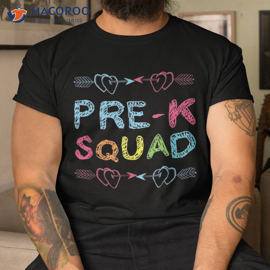 Pre – K Squad Preschool Teacher Back To School Shirt