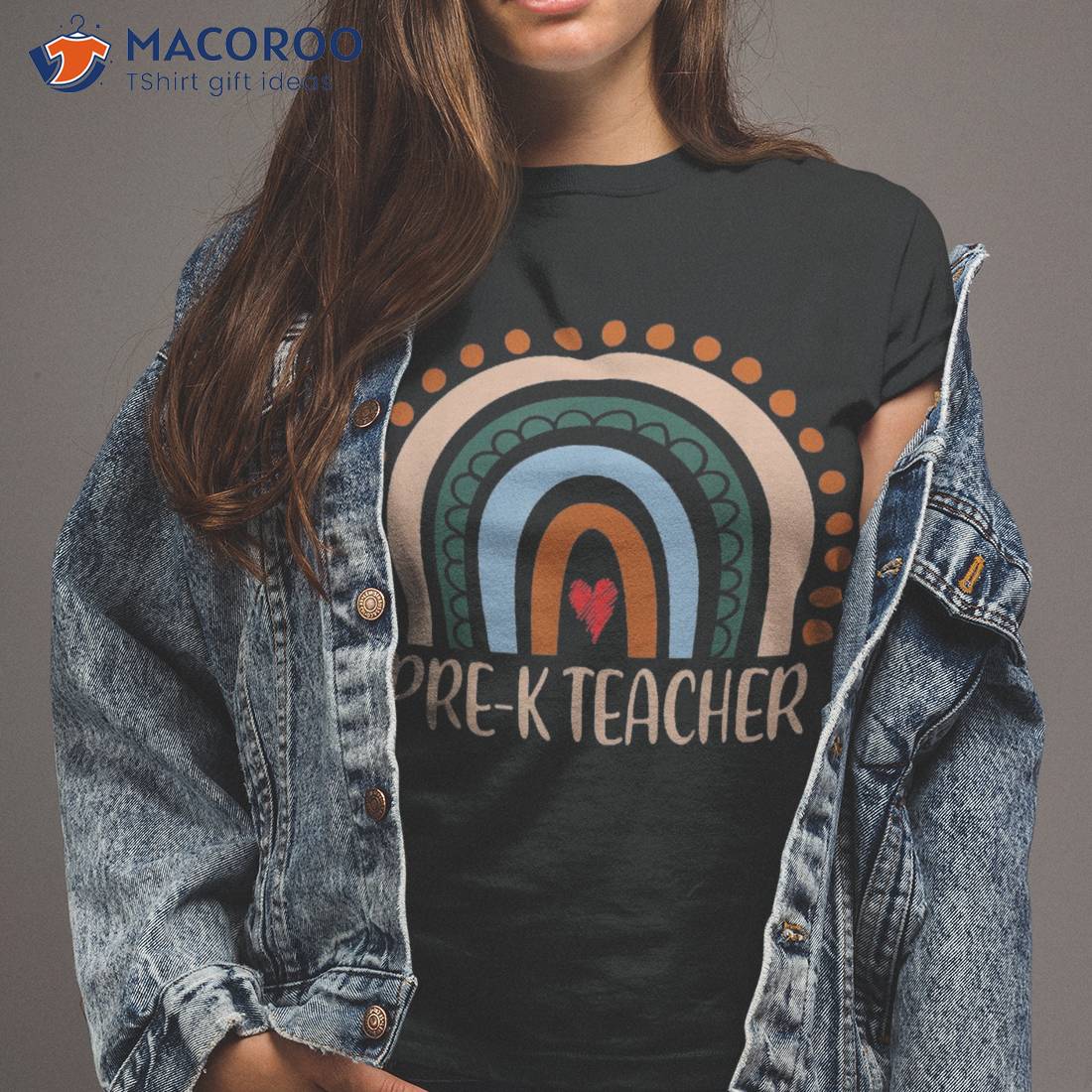 Pre-k Teacher Rainbow Appreciation Day Hello Back To School Shirt