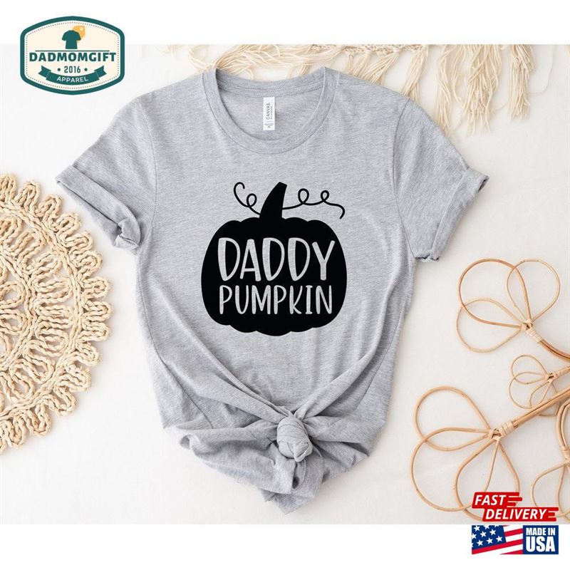 Pregnancy Announcement Shirt Couples Mama Pumpkin Daddy T-Shirt Hoodie