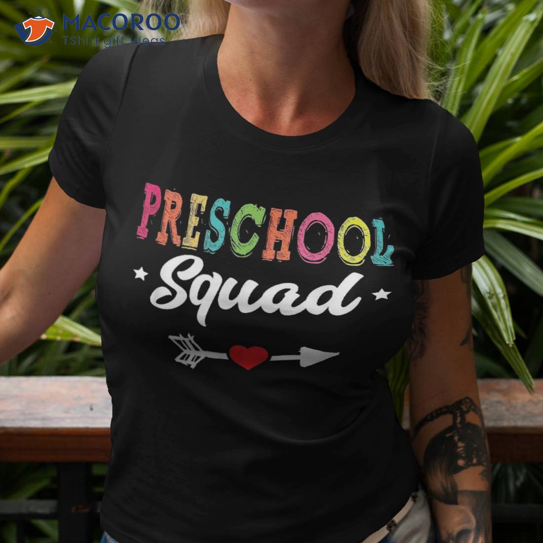 Preschool Squad Teacher Student Team Back To Shirt