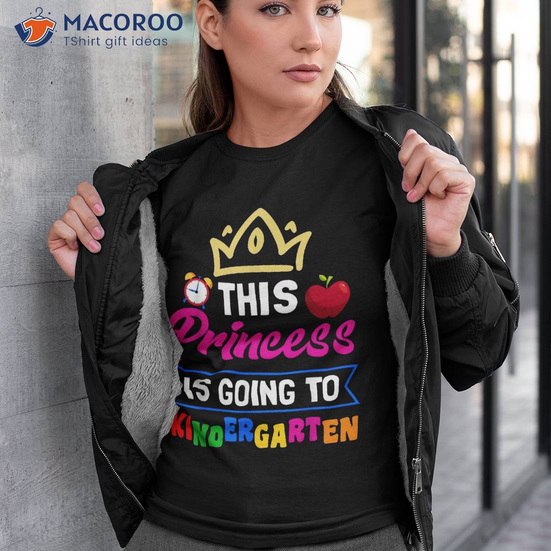 Princess Going To Kindergarten Back School Shirt