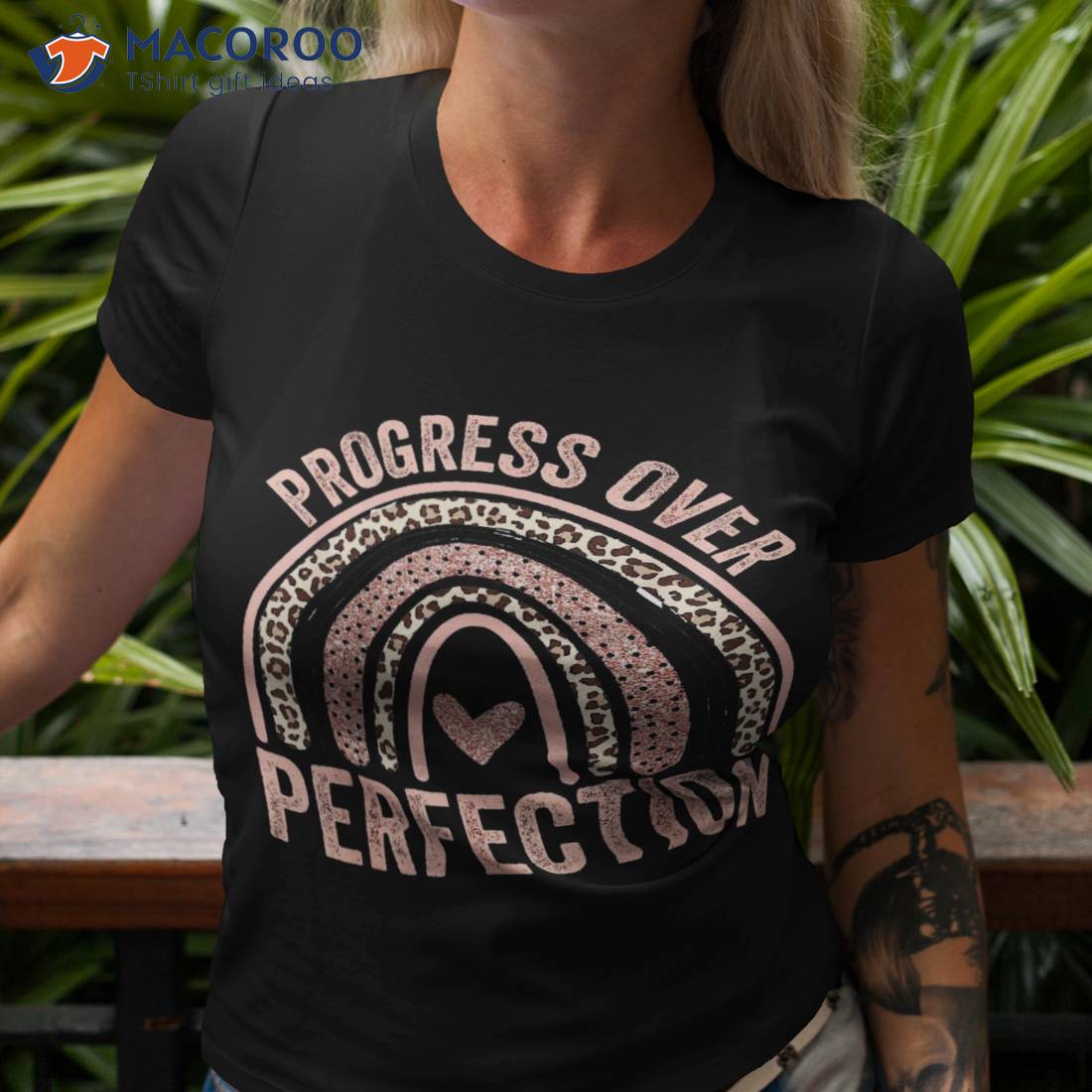 Progress Over Perfection Motivational Back To School Teacher Shirt