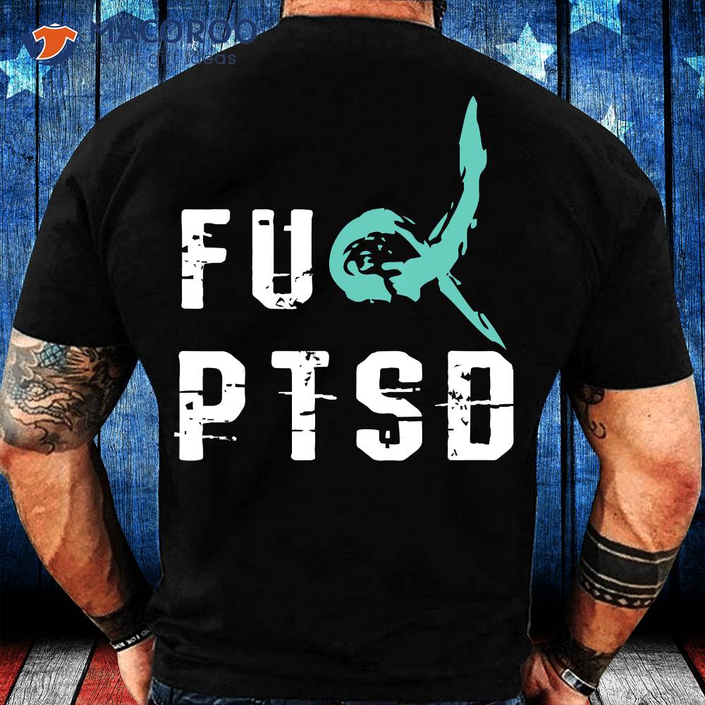 Ptsd Awareness Ribbon T-Shirt